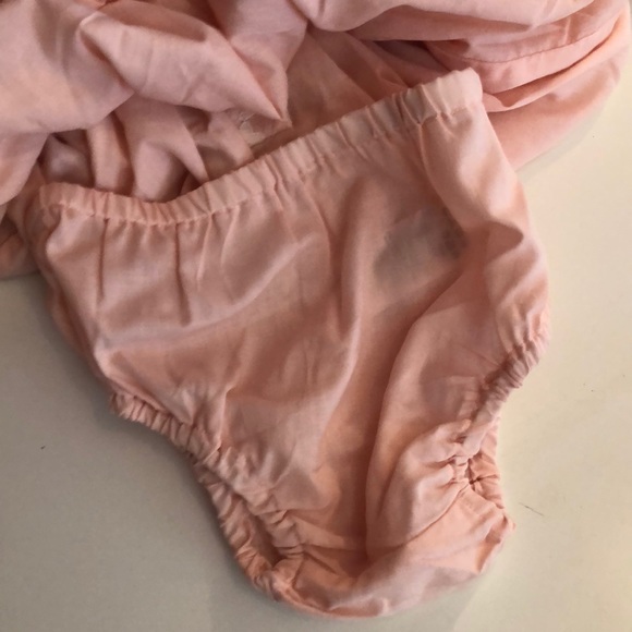 PIPER & POSIE BABY PINK LACE 2 piece set  3-6 mo. - Picture 5 of 8